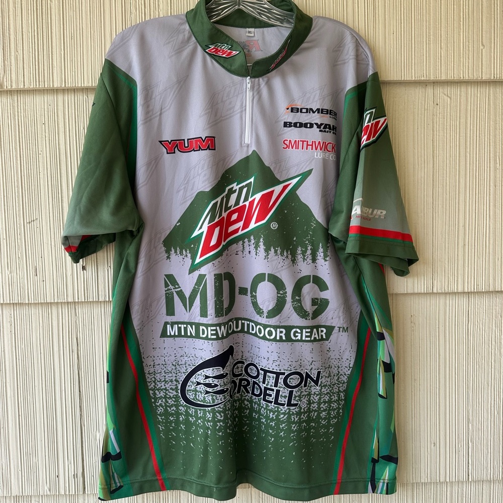 Mountain Dew Green Men's Bike Jersey